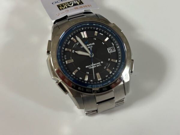 ★送料無料・未使用★お洒落 カシオ オシアナス OCW-T100TD-1AJF デート ビジネス