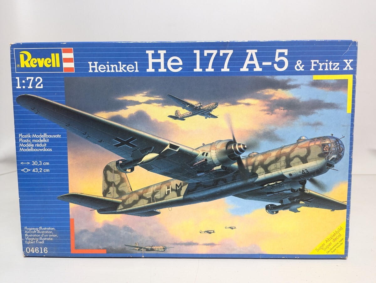 ハインケル　グライフ　177 1/48 ☆ドイツ ハインケルHe177 グライフ キット