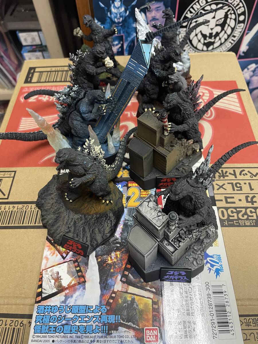 【非売品おまけ付き】 ゴジラ全集 2nd Final 酒井ゆうじ監修 6体セット Yahoo!オークション -「ゴジラ全集 シークレット」の落札相場