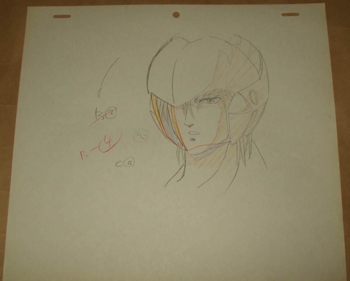 Yahoo!オークション - 超獣機神ダンクーガ 原画/レイアウト 佐野浩敏