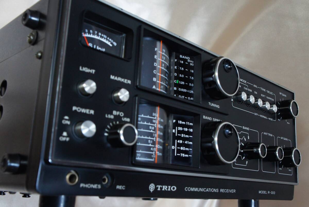 アテッサ新作モデル Yahoo!オークション (ラジオ)の r-300」(アンティーク) -「trio 受信機