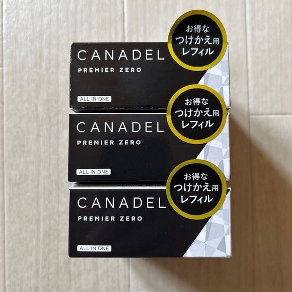 CANADEL カナデル プレミアゼロ ジェルクリーム つけかえ用レフィル×3