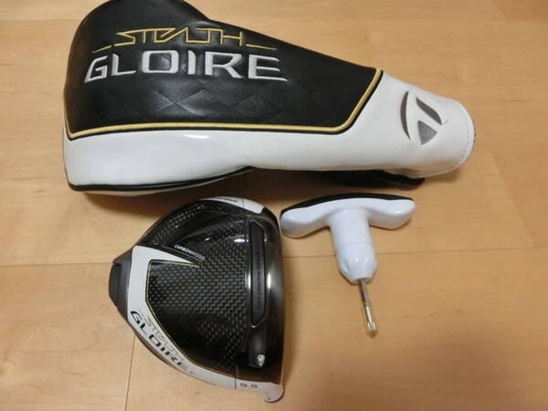 テーラーメイド STEALTH GLOIRE+ plus ステルス グローレ プラス ドライバー 9.5度 ヘッドのみ 日本仕様 1W ヘッドカバー、レンチ付き