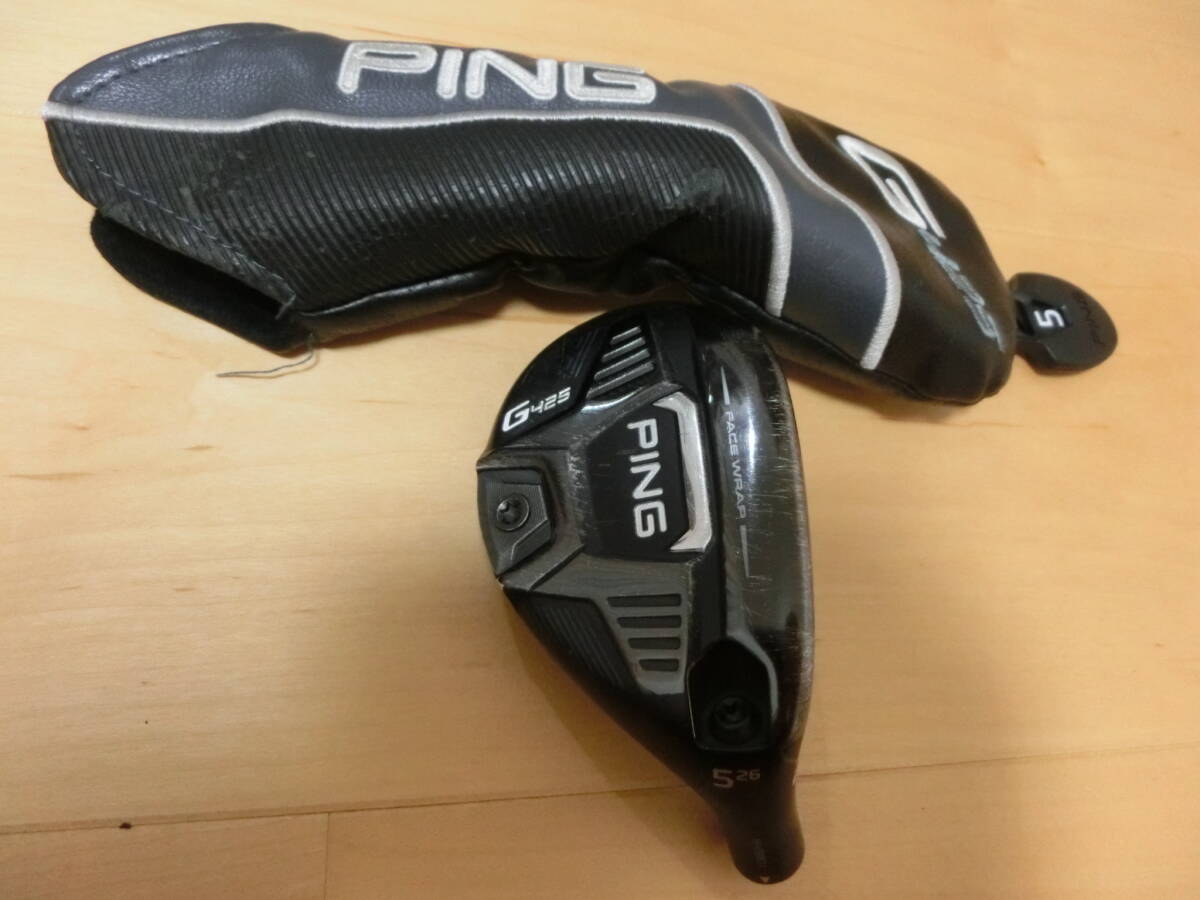 PING ピン G425 ハイブリッド ユーティリティ 5u 26度 ヘッドのみ
