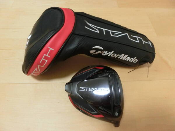 テーラーメイド STEALTHステルス ドライバー 9度 ヘッドのみ ヘッドカバー付き 日本仕様 1W