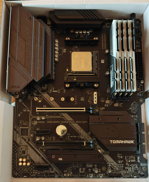 CPU Ryzen9 3950X + マザーボード MSI MAG B550 TOMAHAWK MAX WIFI + メモリ G.Skill DDR4 128GB セット