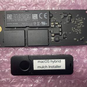 1TB Apple 純正 PCIe SSD “APPLE SSD SM1024G” + OSインストール用 USB メモリ