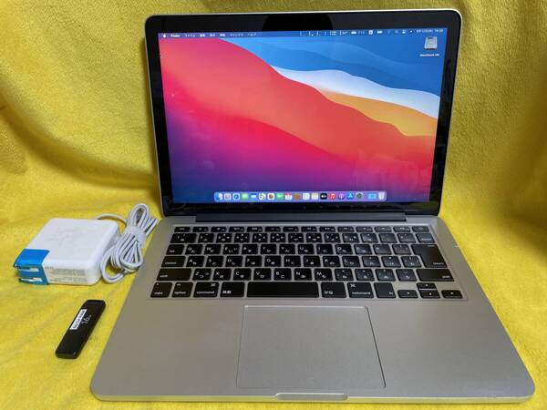 完動 MacBook Pro Retina Mid 2014, 13-inch, Core i5 2.6GHz, 256GB SSD, 8GB RAM, A1502 (MGX72J/A)