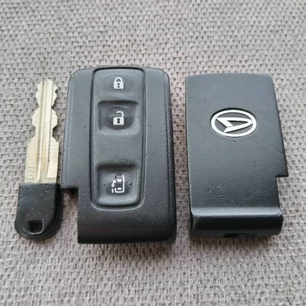 ★ダイハツ 純正 ★L375S タント ★スマートキーレス ★タント L385 ★3ボタン パワースライドドア ★B刻印 L0242 C21EG ★動作確認済み♪