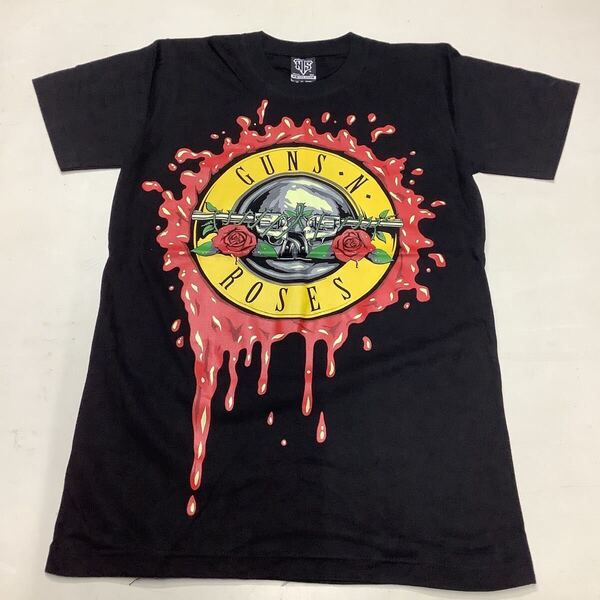 SR11S1 ガンズ アンド ローゼズ バンドTシャツ Sサイズ GUNS N’ ROSES ロックTシャツ 黒