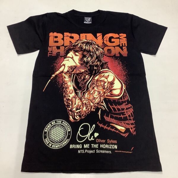 SR11S2 ブリング・ミー・ザ・ホライズン バンドTシャツ Sサイズ 9 BRING ME THE HORIZON オリヴァー・サイクス Oliver Sykes