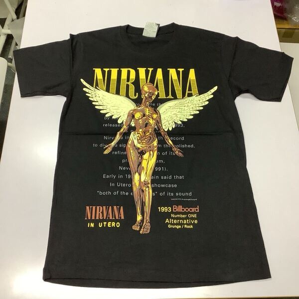 SR13A3 ニルヴァーナ バンドTシャツ Mサイズ 9 NIRVANA