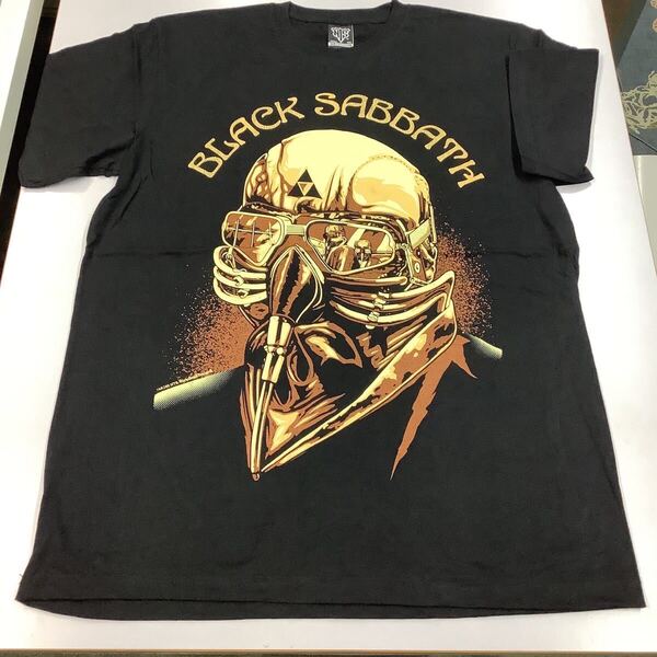 SR9C4 ブラック・サバス バンドTシャツ XLサイズ BLACK SABBATH 半袖Tシャツ 黒
