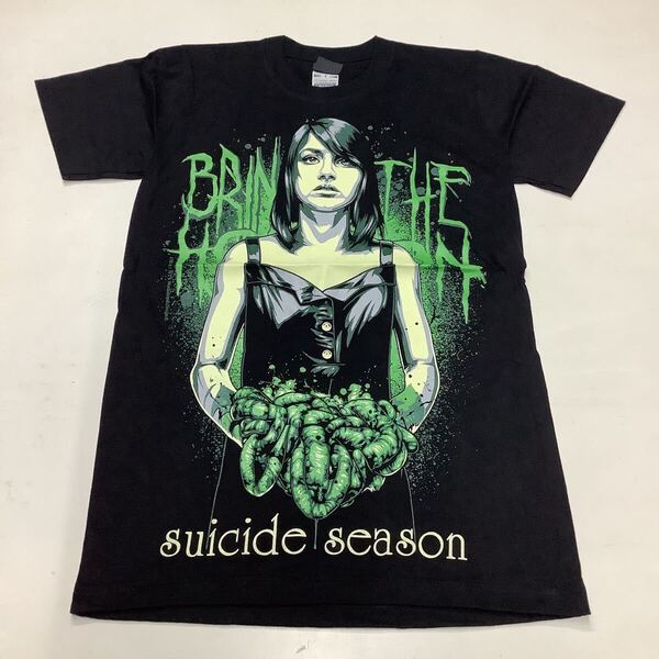 SR7A3 ブリング・ミー・ザ・ホライズン バンドTシャツ Sサイズ 7 BRING ME THE HORIZON 半袖 Tシャツ 黒