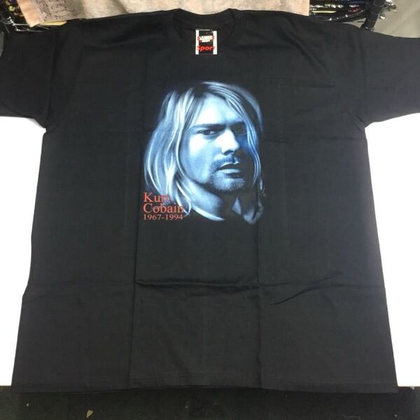 SR4D1 ニルヴァーナ カート・コバーン バンドTシャツ XXXLサイズ 黒 NIRVANA Kurt Cobain