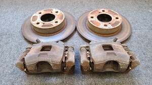 TA-HE21S アルト ラパン ターボ K6A ブレーキ キャリパー ローター 13V