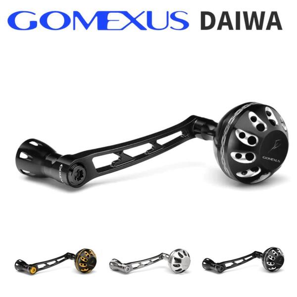 ゴメクサス 68mmシングルハンドル 38mmハンドルノブ ダイワ ブラック