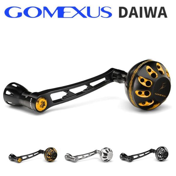 ゴメクサス 68mmシングルハンドル 38mmハンドルノブ ダイワ ゴールド