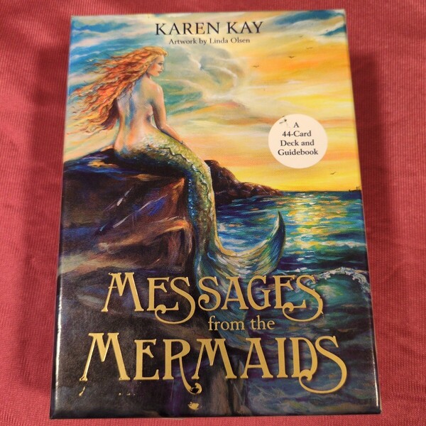 Messages from the Mermaids: A 44-Card Deck 英語版解説書付き