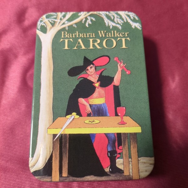 Barbara Walker Tarot 英語版解説書付き