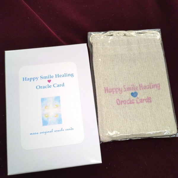 Happy Smile Healing Oracle Card 日本語版解説書付き
