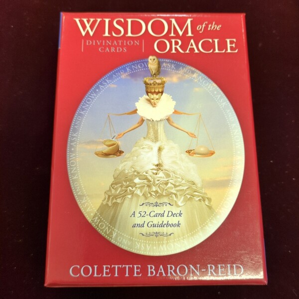 Wisdom of the Oracle Divination Cards: 英語版解説書付き