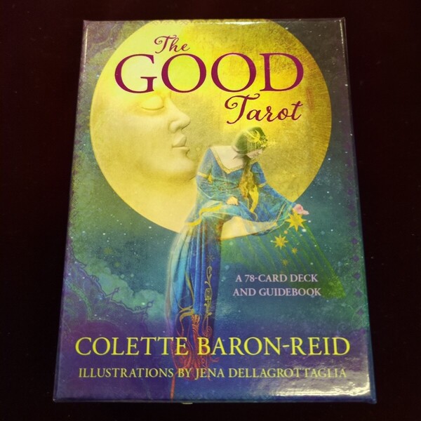The Good Tarot: A 78-Card Deck 英語版解説書付き