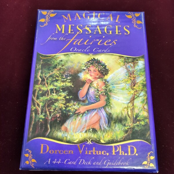 Magical Message from the fairies Oracle Cards 英語版解説書付き ドリーンバーチュー バーチュー