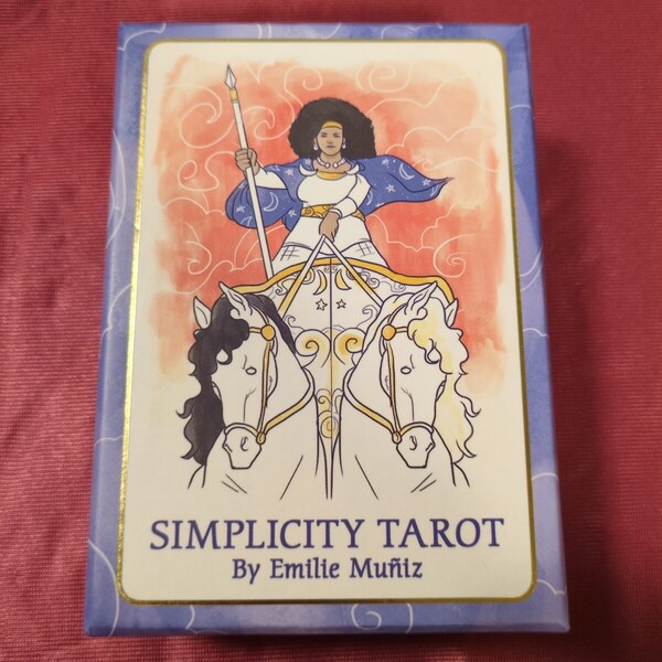 Simplicity Tarot 英語版解説書付き タロット 占い
