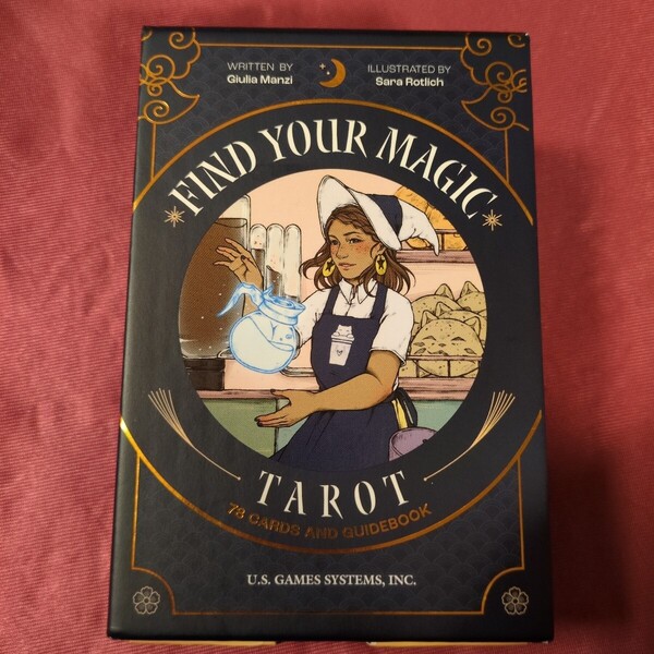Find Your Magic Tarot 英語版解説書付き タロットカード