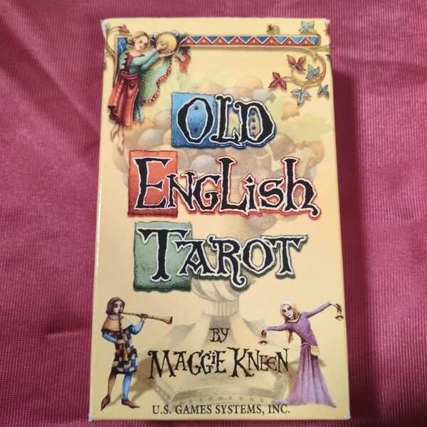 Old English Tarot 英語版解説書付き