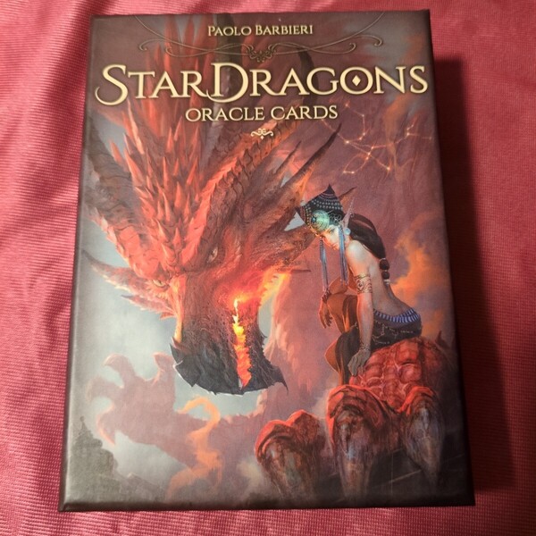 Stardragons Oracle Cards 5カ国版解説書付き