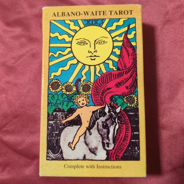 ALBANO WAITE TAROT 英語版解説書付き