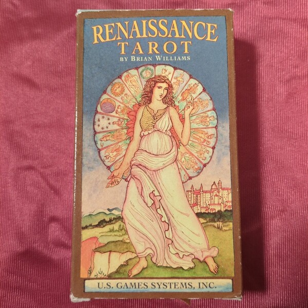 Renaissance Tarot Deck 英語版解説書付き