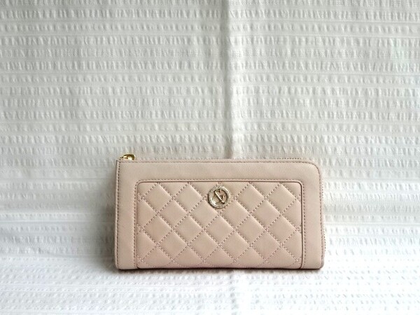 送料無料★新品★即決 ピンキー&ダイアン 長財布 財布 ピンクベージュ ベージュ ピンク レザー 革 pinky&dianne