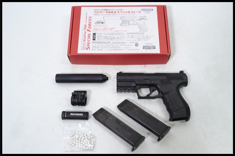 マルゼン ワルサーP99 サバゲー未使用 美品 予備マガジンセット