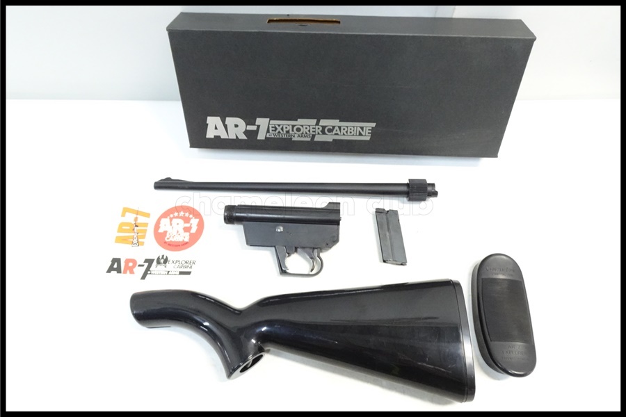 希少ウェスタンアームズ製 ABS樹脂製モデルガン AR-7 スコープ