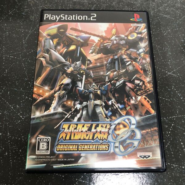 【匿名送料無料】スーパーロボット大戦OG ORIGINAL GENERATIONS PS2【K-1099】