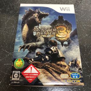 【美品-チラシ9枚付-匿名送料無料】モンスターハンター3 (トライ) Wii【K-1152】