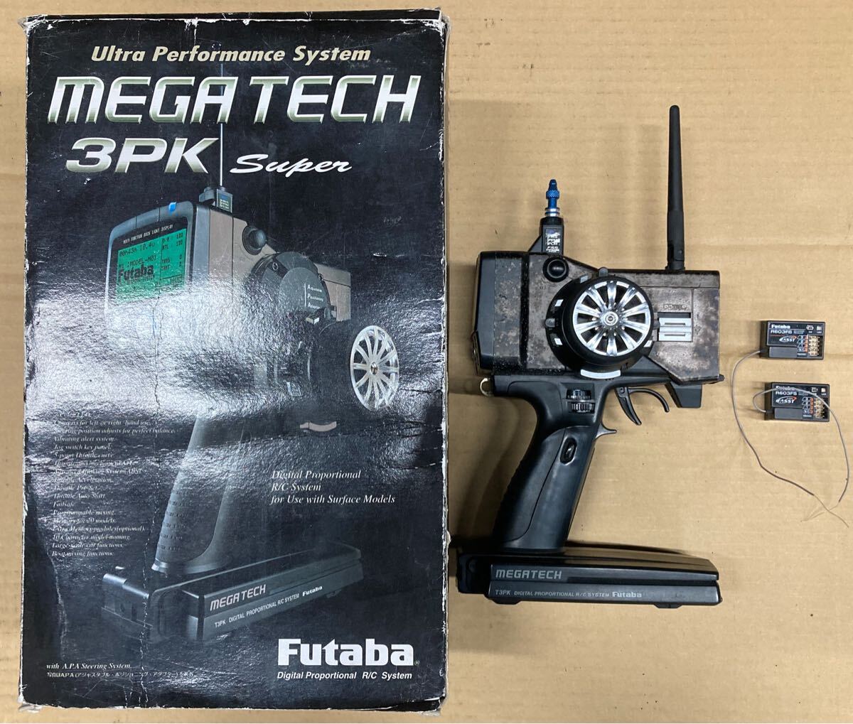 Futaba MEGA TECH 3PK ラジコン送信機 プロポ Yahoo!オークション -「フタバ プロポ 3pk」の落札相場・落札価格