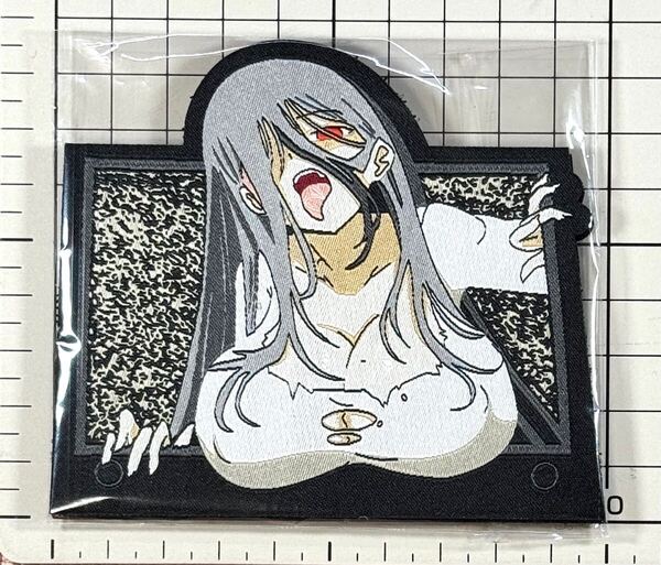 国内未発売 正規品 貞子 刺繍ベルクロパッチ ■ オリジナル ワッペン ミリタリー