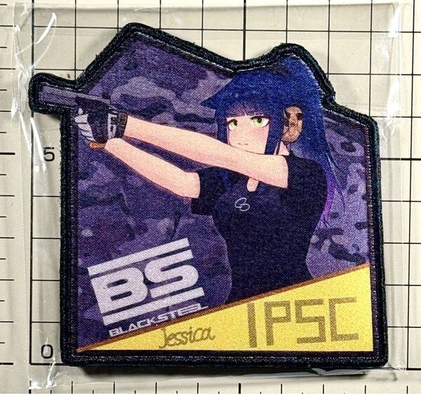 国内未発売 正規品(Tactical Nights series) ジェシカ ベルクロパッチ ■ ブラックスチール アークナイツ ワッペン サバゲー 痛ワッペン