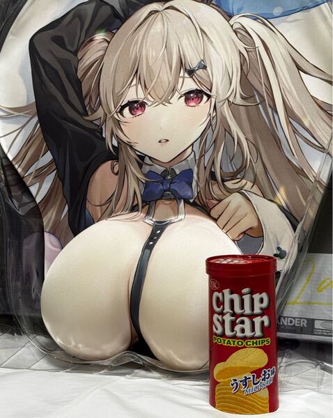 未使用 大陸運営正規品 アンカレッジ 等身立体マウスパッド 数量限定特大版 約50x60cm 3.7kg ■ アズールレーン アズレン Yostar Genuine