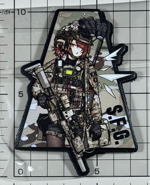 国内未発売 正規品(Tactical Nights series) エクシア ベルクロパッチ ■ アークナイツ ワッペン サバゲー 痛ワッペン