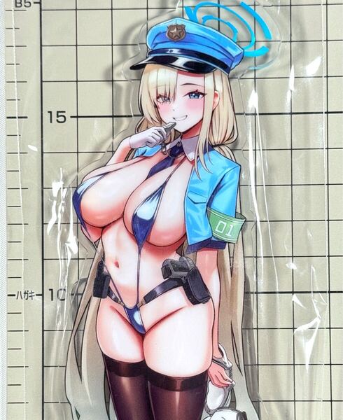 正規品 韓国同人イベント限定 チョチョミ(chochomi)先生描き下ろし アスナ 両面アクリルフィギュア ■ ブルアカ ブルーアーカイブ