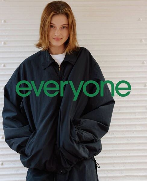 A.PRESSE for everyone Silk Taffeta Coach Jacket アプレッセ エブリワン everyone Tokyo シルク ジャケット L