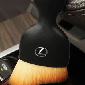 ★【!超便利!!★lexusロゴ入り!★】内装掃除用★高級軟毛使用ハケ★コンパクト★レクサス★Fスポーツ★TRD★車内掃除に便利モデリスタ