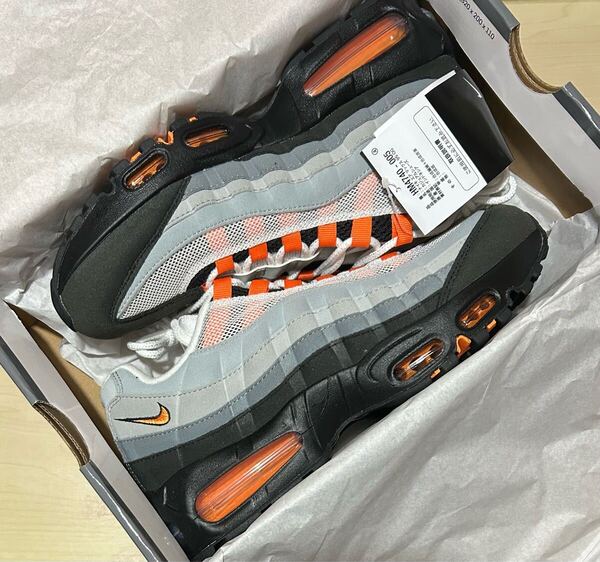 NIKE Air Max 95 OG Big Bubble Bright Mandarin ナイキ エアマックス 26.5 cm