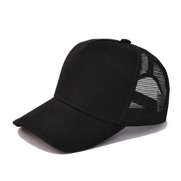 BLK 無地コットンメッシュキャップ シンプル 安い お買い得!