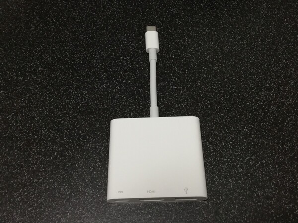 ■即決■Apple USB-C デジタルAVマルチアダプタ「A2119」※未チェック現状品■